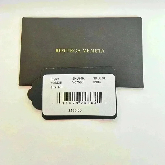 Bottega Veneta Light Paper Pouch Nylon Clutch Tasche. - Picture 6 of 9